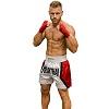 FIGHTERS - Muay Thai Shorts / White-Red