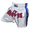 FIGHT-FIT - Muay Thai Shorts / Weiss