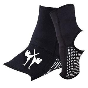 FIGHTERS - Kn&ouml;chelschoner / Anti-Slip / Schwarz / Large