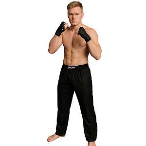 FIGHTERS - Kickboxing Hosen / Lycra / Schwarz / Small