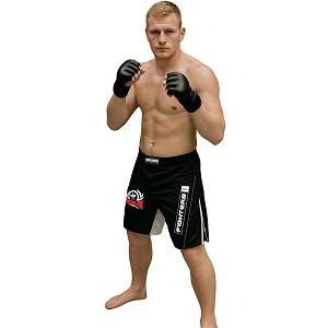 FIGHTERS - Fightshorts MMA Shorts / Combat / Schwarz / Small