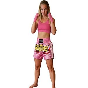 FIGHTERS - Muay Thai Shorts / Pink / Small