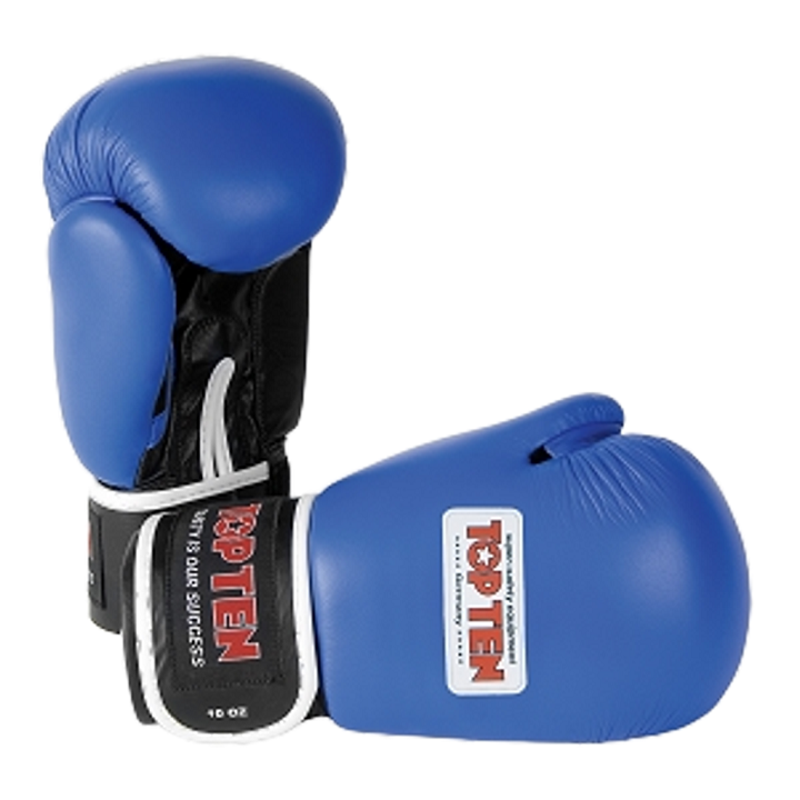 TOP TEN - Boxhandschuhe AIBA / Blau / 10 Oz