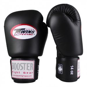 Twins - Guantes Boxeo / BG-5 / Negro / 16 oz