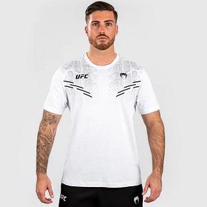 UFC Adrenaline by Venum Replica Camiseta de manga corta para Hombre / Blanco / XL