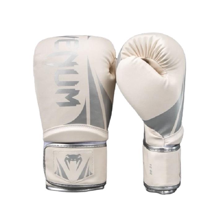 Venum - Boxhandschuhe / Challenger 2.5 / Weiss-Silber / 10 Oz