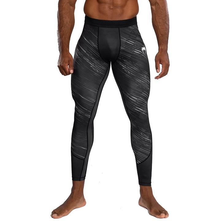 Venum - Kompressionshose / Tectonic Rapid / Schwarz-Grau / Medium