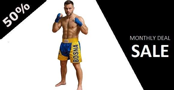 FIGHTERS - Muay Thai Shorts / K-1 / Bosnien-Bosna